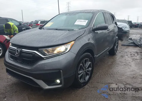 2022 Honda Cr-V Awd Ex-L z USA, uszkodzony, nr VIN 7FARW2H82NE016810